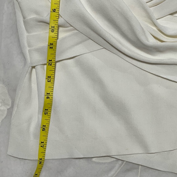 DO+BE Cream Off-Shoulder Twist Front Top - Picture 10 of 11